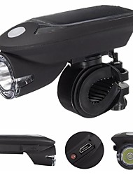 cheap -LED Bike Light LED Light Emergency Lights Front Bike Light LED Bicycle Cycling Waterproof Rotatable New Design Easy Carrying Rechargeable Lithium-ion Battery 240 lm Built-in Li-Battery Powered Solar