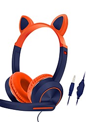 cheap -AKZ-024 Gaming Headset 3.5mm Audio Jack PS4 PS5 XBOX Ergonomic Design Retractable with Volume Control for Apple Samsung Huawei Xiaomi MI  Everyday Use PC Computer Gaming