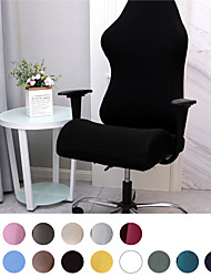 cheap -Split Gaming Chair Covers Printed Stretch Computer Game Chair Slipcover for Leather Office Game Reclining Racing Ruffled Gamer Chair Protector