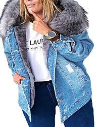 Faux Fur Jacket - Lightinthebox.com
