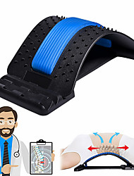 cheap -Back Stretcher Lumbar Back Pain Relief Device Multi-Level Back Massager Lumbar Pain Relief for Herniated Disc Sciatica Scoliosis Lower and Upper Back Stretcher Support