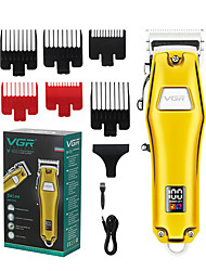 cheap -VGR Hair Clippers Professional Hair Trimme Rwaterproof Hair Clippers For Men Electric Trimmers Lcd Display Machine Barber Hair