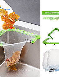 cheap -Triangle Drainage Rack Disposable Garbage Bag Anti-clogging Sink Drain Hole Trash Strainer Mesh Garbage Bag for Kitchen Waste