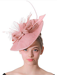 cheap -Cute Alloy Fascinators with Pure Color 1 PC Wedding / Party / Evening / Ladies Day Headpiece