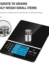 cheap -CK03 Digital Kitchen Electronic Scale 10kg ±5g Portable LCD Display High-Precision Kitchen daily