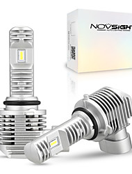 cheap -NOVSIGHT 9005 9006 LED Bulbs, HB4 HB3 H4 H7 H11 Brightness 50W 12000 Lumens LED Headlight Bulbs Conversion Kit 6000K 6000K Lamp For Auto LED Bulbs Fog Lights Pack of 2