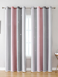 cheap -1 Panel Window Curtain for Bedroom Grommet Top Room Darkening Curtains for Living Room
