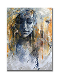 cheap -Oil Painting Handmade Hand Painted Wall Art Modern Abstract Figure Portrait Decoration Decor Rolled Canvas No Frame Unstretched