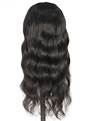 cheap -Ishow Brazilian Virgin Human Hair Lace Wig Pure Human Woven Women Wig 180 Density Head Cover 4*4 Body Wave Transparent Mesh Lace Head Cover