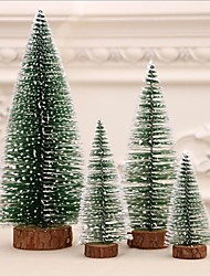 cheap -15-30cm New Year&#039;s Decor Mini DIY Christmas Tree Pine Tree Christmas Desktop Ornaments Santa Claus Decoration