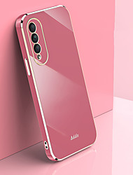 cheap -Phone Case For Huawei Back Cover Honor 50 Honor 50 SE Honor V40 5G Honor 50 Pro Honor 20 honor 20 pro honor 9X PRO honor 9X Honor V30 Honor V30 Pro Shockproof Dustproof Solid Colored TPU
