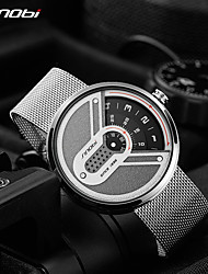 cheap -SINOBI Quartz Watches for Men&#039;s Men Analog Quartz Stylish Modern Style Waterproof Metal Stainless Steel