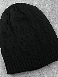 cheap -Women&#039;s Basic Beanie / Slouchy Party Dailywear Sports Outdoor Knitted Pure Color Black Red Hat Portable Windproof Comfort / Fall / Winter