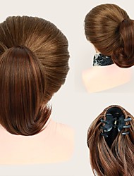 cheap -Clip In / On Ponytails Soft / Women / Easy dressing Synthetic Hair Hair Piece Hair Extension Matte / Wavy 12 inch Rehearsal Dinner / Daily Wear / Vacation