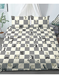 cheap -Duvet Cover Set Quilt Bedding Sets Comforter Cover Hotel Adult, Queen/King Size/Twin/Single(1 Duvet Cover, 1 Or 2 Pillowcases Shams) 3D Digital Print