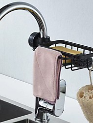 cheap -2PCS Bathroom and Kitchen Shelf Shower Storage Basket Adjustable Drain Shelf Sundries