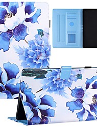 cheap -Case Cover For Lenovo Tablets Tab M10 TB-X605F Card Holder Shockproof Dustproof Graphic PU Leather