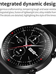 cheap -AW11 Smart Watch 1.28 inch Smartwatch Fitness Running Watch Bluetooth Activity Tracker Sleep Tracker Heart Rate Monitor Compatible with Android iOS Women Men Long Standby Message Reminder IP 67 46mm