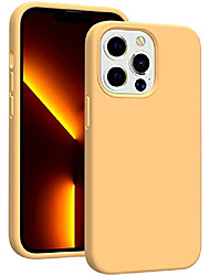cheap -compatible with iphone 13 pro max case,liquid silicone shockproof phone case with soft anti-scratch microfiber lining,heavy duty protective for iphone 13 pro max 6.7&quot;(2021)-yellow