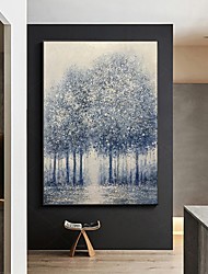 cheap -Handmade Oil Painting Canvas Wall Art Decoration Abstract Landscape  Painting Woods for Home Decor Rolled Frameless Unstretched Painting