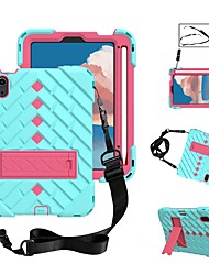 cheap -iPad Case for iPad 9th Generation Case 10.2 inch iPad Pro iPad Air iPad mini with Pencil Holder Kickstand Hand Strap and Shoulder Strap Rugged Shockproof Case for iPad 2021/2020/2019