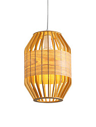 cheap -Pendant Light LED Pendant Lantern Design Vintage / Nordic Style For Dining Room / Shops / Cafes Wood / Bamboo 220-240V