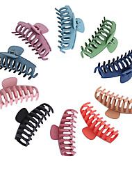 cheap -10 Colors Hair Big Claw Clips 4 Inch Matte Nonslip Large Hair Clamps Fit Thin Hair and Thick Hair Trendy Jaw Hair Clips Strong Hold Hair Clips suitable for Women Fashion Hair Styling Accessories.