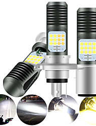 cheap -1pcs Motorcycle LED Headlamps Light Bulbs SMD 3030 6000 k 24 For Motorcycles All years