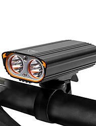 cheap -LED Bike Light Front Bike Light LED Bicycle Cycling Waterproof Super Bright Portable Wearproof Rechargeable Li-ion Battery 700 lm Rechargeable Battery Natural White Camping / Hiking / Caving Everyday