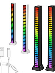 cheap -Car Decoration Light LED Night Light Suitable for Vehicles Color-Changing Atmosphere Lamp Voice Control USB