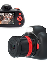 economico -fotocamera digitale 1080p videocamere con schermo ips da 2,4 pollici fotocamera selfie per regalo di compleanno di Natale videoregistratore elettronico ricaricabile videocamera giocattoli