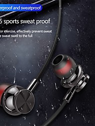 cheap -W200 Bluetooth 5.0 Neck Hanging Sports Earphones In-ear HiFi Stereo Noise Reduction With Mic Volume Control Headset