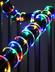 cheap -Christmas String Lights 2PCS 12M 100LED Color Changing Rope Lights String Lights for Bedroom Battery Powered Light Strip 40ft 8 Modes Hanging Fairy Lights with Remote for Camping Halloween Christmas