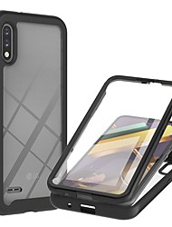 cheap -Phone Case with Built-in Screen Protector 360 Full Body Protective Cover Heavy Duty Lightweight Slim Shockproof Clear Phone Case for LG stylo7 4G LG K22 / K22+ LG K42 / K52 / Q52 / K62 / Q62 LG stylo7 5G Shockproof Dustproof Clear Transparent TPU