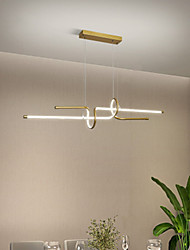 cheap -Pendant Light LED New Restaurant Chandelier Modern Simple Office Long Bar Table Lamp