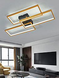 cheap -Modern Simple Aluminum Ceiling Light LED Creative Rectangular Bedroom Living Room Lamp