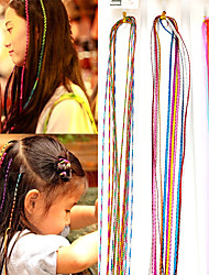 cheap -Hair Tinsel Kit Exotic Ethnic style Dirty Braided Hair Rope Dirty Dirty Braid Gradient Seven-color Braided Hair Head Rope Fashion Personality Tie hair Accessories