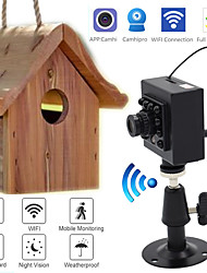 cheap -5MP 1920P 1080P Mini TF card slot 940nm IR-Cut Night Vision IP Camera Wifi Indoor Bird Nest