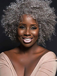 afro grey wig