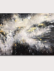 cheap -Wall Art Canvas Prints Painting Artwork Picture abstract knife paintingblack and white landscape Home Decoration Decor Rolled Canvas No Frame Unframed Unstretched
