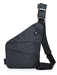 cheap -men&#039;s polyester chest bag men&#039;s new one-shoulder chest bag close-fitting anti-theft gun bag messenger bag reflective backpack