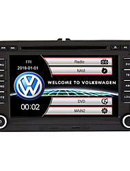 economico -520WGNR04 7 pollice 2 Din Windows CE Lettore DVD per auto nel cruscotto Schermo touch GPS Bluetooth integrato per Volkswagen Octavia Yeti Tiguan / RDS / Comandi al volante / Uscita per subwoofer