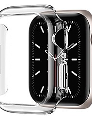 cheap -Compatible for Apple Watch Case 41mm Series 7, Shockproof Ultra-Thin Hard PC Bumper Case All-Around Edge Protective Cover Frame[NO Screen Protector] for iWatch Accessories, Clear