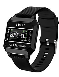 cheap -SB-F8 Smart Watch 0.96 inch Smart Band Fitness Bracelet Bluetooth Pedometer Sleep Tracker Heart Rate Monitor Compatible with Android iOS Women Men 31mm Watch Case / Sedentary Reminder