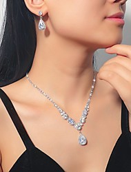 cheap -Women&#039;s necklace Chic &amp; Modern Party Pure Color Jewelry Sets / Imitation Diamond