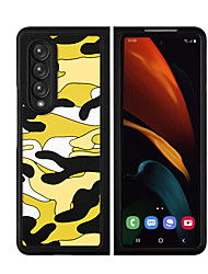 cheap -Phone Case For Samsung Galaxy Back Cover Samsung Galaxy Z Fold3 Shockproof Dustproof Camouflage PC