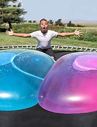 cheap -Boy Girl Bubble Ball Toy, Water Bubble Ball Balloon, Giant Inflatable Water Beach Ball Soft Rubber Ball Jelly Balloon Balls for Boy Girl Outdoor Party （up to 60cm/21inch)