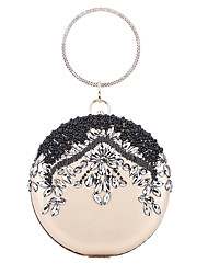 cheap -Women&#039;s Evening Bag Evening Bag Acrylic Satin Glitter Pearls Pearl Rhinestone Party / Evening Gold
