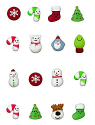 cheap -24 PCS Christmas Mochi Squishy Toys Squishies Christmas Toys for Teenagers Girls Boys Toddlers Christmas Party Favors Stocking Stuffers Gifts