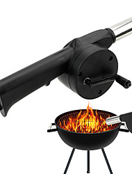 cheap -Barbecue Fan Portable Hand-cranked Air Blower Picnic Camping Accessories BBQ Accessories BBQ Tools Fire Bellows Tools